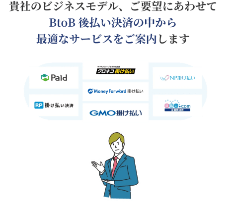 最適な決済会社をご提案